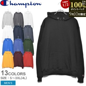 Champion 男士 9oz Double Dry 環保羊毛套頭連帽衫
