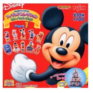 迪士尼人物 模型收藏 重製版第 1 部分 - 全部 10 種  - 尤金扭蛋