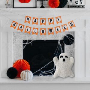 萬聖節鬼魂毛絨枕頭玩具