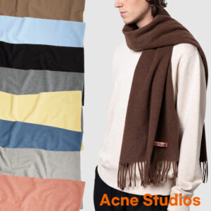Acne Studios 小號羊毛流蘇圍巾