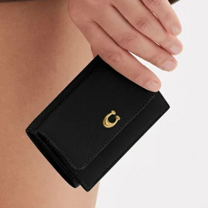 Coach 迷你三折錢包