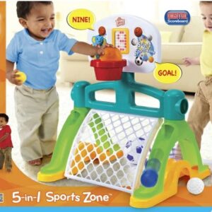 五合一運動玩具，配備 英日雙語功能。非常適合