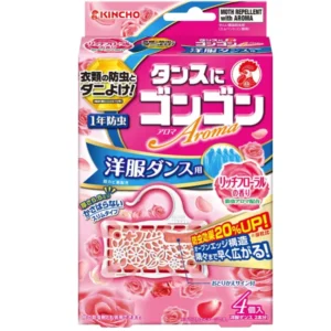 KINCHO 金鳥 可掛式驅蟲防蛀片防霉片 衣櫃用 天然防蟲 4片入 兩款選
