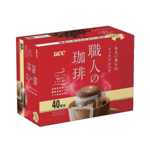 UCC悠詩詩 職人咖啡粉 滴濾式掛耳咖啡 香甜濃郁混合型咖啡 7g*40袋