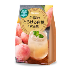 日東紅茶 至福系列 即溶沖泡果汁粉 白桃&金桃 1袋（11g×8小袋）