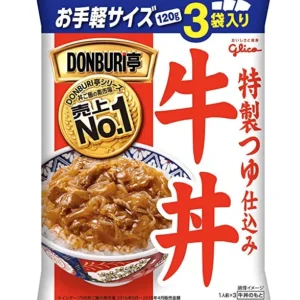 江崎固力果DONBURI亭 牛丼120g×3食