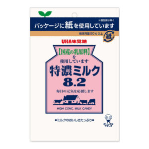 UHA味覺糖 日本進口直郵滑順香濃奶香香醇甜點下午茶零食伴手禮 特濃牛奶糖8.2 88g