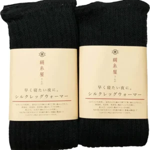 中忠商店 絹糸屋夜晚早睡系列 真絲暖腿襪 3款選