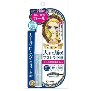 日本kiss me奇士美藍灰色睫毛打底膏纖維防水纖長濃密卷翹不暈