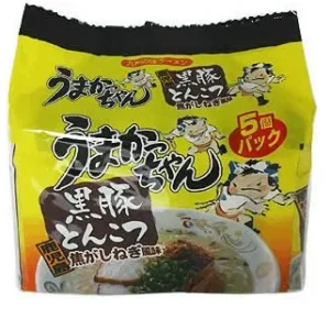 housefoods 美味鹿兒島黑豬骨湯面/博多辛子高菜面 5包入