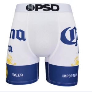 PSD平角內褲潮牌歐文歐美風籃球街頭運動彈力印花內褲四角褲