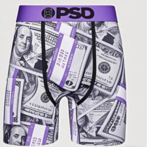 psd內褲男士冰絲加長平角褲衩潮流嘻哈籃球短褲男生四角褲潮牌款