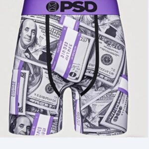 psd內褲男士冰絲加長平角褲衩潮流嘻哈籃球短褲男生四角褲潮牌款