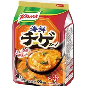 味の素クノール野菜什錦雜燴/韓國チゲ雜燴湯/中華風味湯/松軟雞蛋湯/松軟雞蛋鹽分30%off湯/菠菜培根湯/7種蔬菜湯